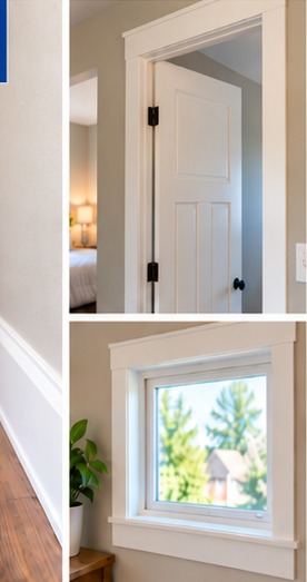 Door and baseboard trim